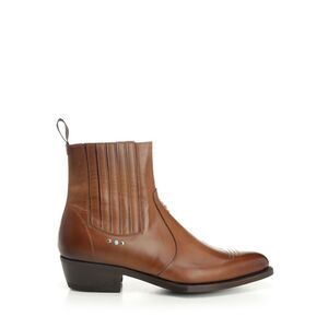 Lidfort Men Texan Leather Ankle Boot